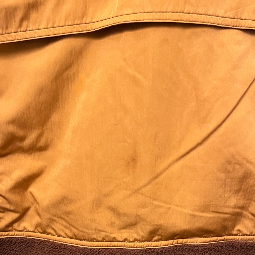 Aerie Brown and Orange Plush Half Zip Sweater - Picture 5 of 7